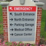 Foamcraft directional hospital moument sign- Phoenixville, PA