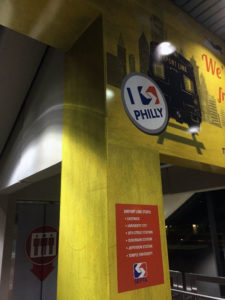 Septa Signs at Philly Airport