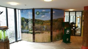 Ashland Nature Center Three Panel Sign