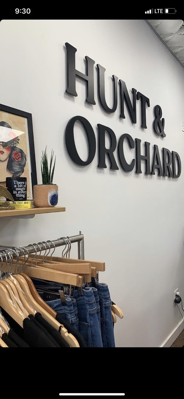 hunt & orchard dimensional letters