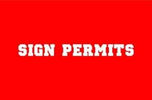 Sign Permit